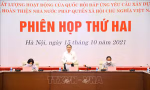 Phiên họp về đổi mới tổ chức và hoạt động của Quốc hội