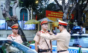 Hà Nội mở đợt cao điểm đảm bảo trật tự, an toàn giao thông