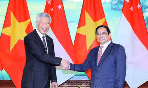 Thủ tướng Phạm Minh Chính hội đàm với Thủ tướng Singapore Lý Hiển Long