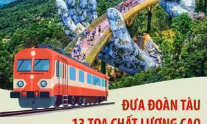 Đưa đoàn tàu 13 toa chất lượng cao vào phục vụ tuyến Hà Nội - Đà Nẵng