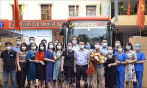 Quảng Bình: Cử đoàn công tác sang giúp tỉnh Khăm Muộn (Lào) chống dịch 