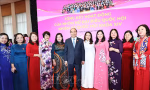 Lễ tổng kết hoạt động của Nhóm nữ đại biểu Quốc hội khóa XIV