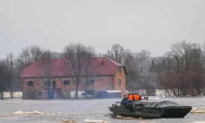 Latvia hứng chịu trận lụt tồi tệ nhất trong hơn 4 thập kỷ qua