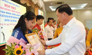 Long An: Biểu dương, khen thưởng VĐV đạt thành tích cao tại SEA Games 31