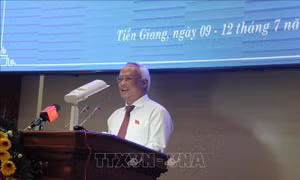 Phó Chủ tịch Quốc hội Uông Chu Lưu dự khai mạc Kỳ họp thứ 9 Hội đồng nhân dân tỉnh Tiền Giang khóa IX