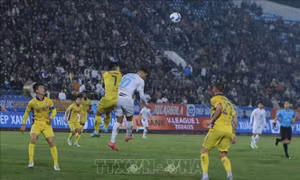 V.League 1-2024/2025: 5 trong 6 trận đấu có kết quả hòa