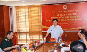Đại hội đại biểu toàn quốc Hội Cựu chiến binh Việt Nam lần thứ VIII diễn ra từ 15-17/6