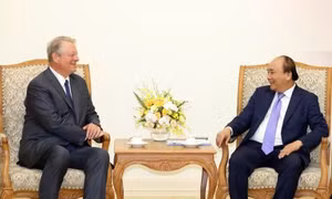 Thủ tướng Nguyễn Xuân Phúc tiếp cựu Phó Tổng thống Hoa Kỳ Al Gore