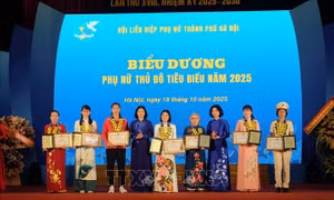Ngày Phụ nữ Việt Nam 20/10: Phụ nữ Thủ đô khẳng định vị thế trong kỷ nguyên mới