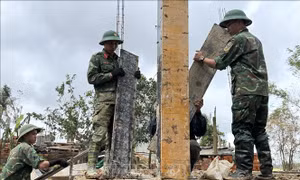 Chiến dịch Quang Trung: Toàn quân bàn giao gần 400 nhà cho nhân dân, bảo đảm an toàn 
