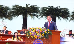 Bầu 75 đồng chí vào Ban Chấp hành Đảng bộ thành phố Hà Nội khóa XVIII