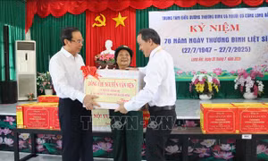 Đất nước luôn trân trọng, khắc ghi những đóng góp to lớn của các thương, bệnh binh