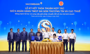 Sacombank hợp tác với Cục Thuế nhằm triển khai giải pháp hỗ trợ hộ kinh doanh