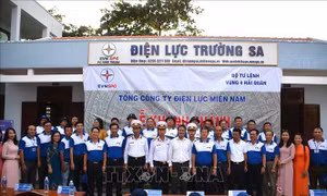 EVN đảm bảo cung cấp điện liên tục tại các điểm đảo Trường Sa