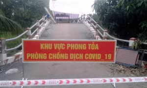 Từ 7h ngày 1/7, thị trấn Long Bình (An Giang) thực hiện giãn cách theo Chỉ thị số 15