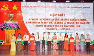 Báo chí thực hiện tốt vai trò xung kích trên mặt trận tư tưởng - văn hóa
