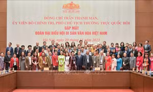 Phó Chủ tịch Thường trực Quốc hội gặp mặt Đoàn đại biểu Hội Di sản Văn hóa Việt Nam
