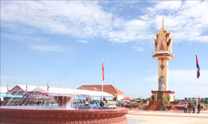 Khánh thành Đài Hữu nghị Campuchia - Việt Nam tại tỉnh Pursat