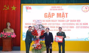 Gìn giữ mối lương duyên đặc biệt giữa cơ quan báo chí chủ lực và sư đoàn anh hùng  