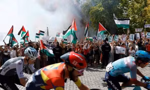 Chặng cuối của Giải đua xe đạp Vuelta bị hủy do cuộc biểu tình ủng hộ Palestine