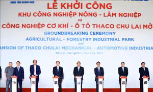 Khởi công xây dựng KCN nông - lâm nghiệp và KCN cơ khí ô tô Chu Lai mở rộng