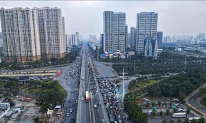 Cục Cảnh sát giao thông đề xuất phân làn, phân luồng trên một số tuyến đường của Hà Nội