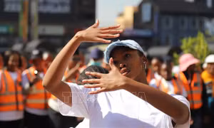 Johannesburg 'bừng sáng' trong vũ điệu đường phố sôi động