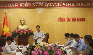 Hà Nam cần nghiên cứu kỹ các biểu hiện suy thoái để chủ động đấu tranh