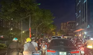 Hà Nội: Điều chỉnh tổ chức giao thông trên đường Nguyễn Ngọc Vũ (Cầu Giấy)