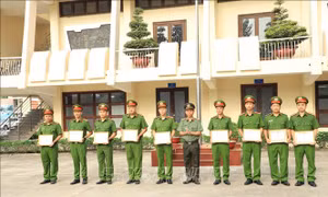 Tuyên dương các tập thể, cá nhân Công an Đồng Nai lập thành tích xuất sắc 