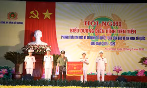 Công an tỉnh Hải Dương lấy phong trào thi đua là động lực thực hiện nhiệm vụ chính trị