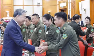Tổng Bí thư Tô Lâm gặp mặt các điển hình tham gia bảo vệ an ninh, trật tự ở cơ sở