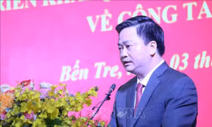Đồng chí Lê Đức Thọ giữ chức vụ Bí thư Tỉnh ủy Bến Tre