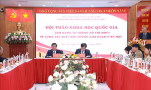 Vận dụng tư tưởng Hồ Chí Minh về công tác xuất bản trong giai đoạn hiện nay