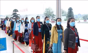 1000 đại biểu dự Đại hội phụ nữ toàn quốc lần thứ XIII