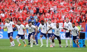 EURO 2024: Anh vượt qua Thụy Sĩ với tỷ số 5:3 trong loạt sút penalty cân não