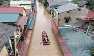 Nước lũ dâng cao, trên 12.000 hộ dân ở thành phố Yên Bái phải di dời