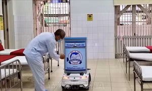Robot 'Tâm An' - Vì sự bình an trong mùa dịch COVID-19