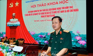 Tinh thần của Cách mạng tháng Tám là nguồn lực nội sinh của quốc gia 