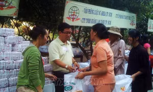 Người cựu binh 'mê' làm từ thiện