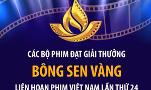 Các bộ phim đạt Giải thưởng Bông sen Vàng Liên hoan Phim Việt Nam lần thứ 24