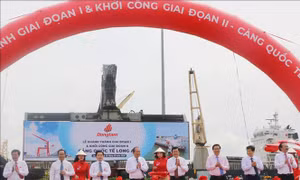 Khánh thành giai đoạn 1 Cảng Quốc tế Long An