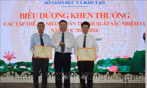 Thầy giáo sáng tạo trong dạy học, luyện thi học sinh giỏi