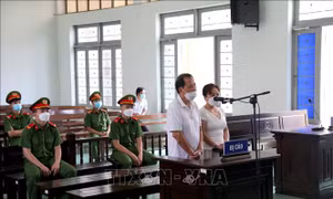 Phạt tù cặp vợ chồng khai thác khoáng sản trái phép để thu lợi bất chính