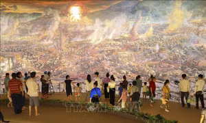 70 năm Chiến thắng Điện Biên Phủ: Bức tranh panorama - niềm tự hào của mỹ thuật Việt