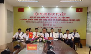 Lào Cai tăng cường hợp tác với châu Hồng Hà, tỉnh Vân Nam, Trung Quốc