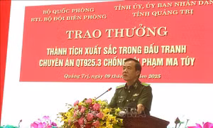 Khen thưởng lực lượng đấu tranh chuyên án lớn về ma túy