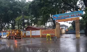 Hà Nội chủ động tiêu thoát nước, đề phòng ngập úng tại các điểm thi