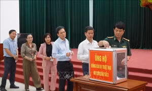 Lan tỏa những tấm lòng hướng về đồng bào vùng bão lũ