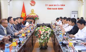 Nhiều doanh nghiệp Nhật Bản quan tâm việc đầu tư vào Nam Định